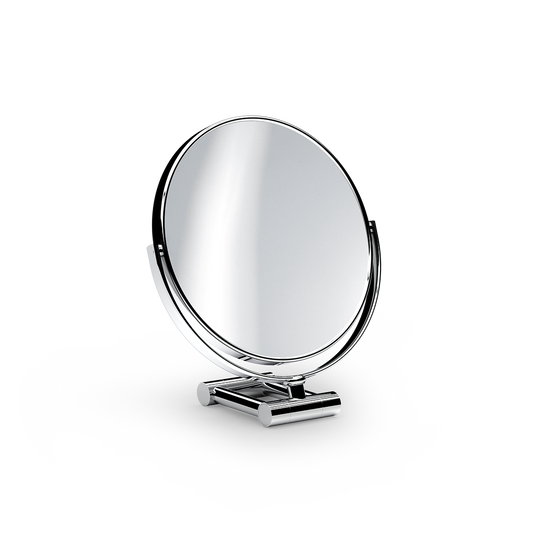 Magnified Travel Mirror- Chrome