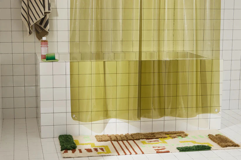 Sun Shower Curtain- Olive