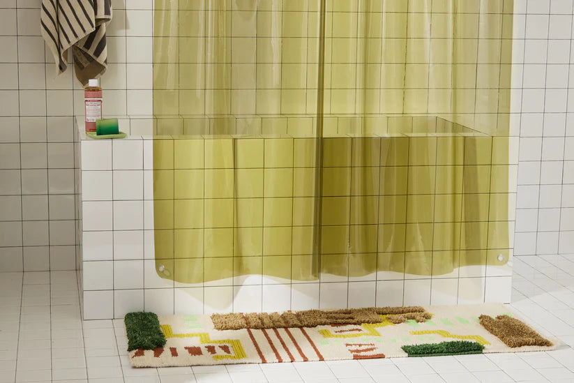 Sun Shower Curtain- Olive