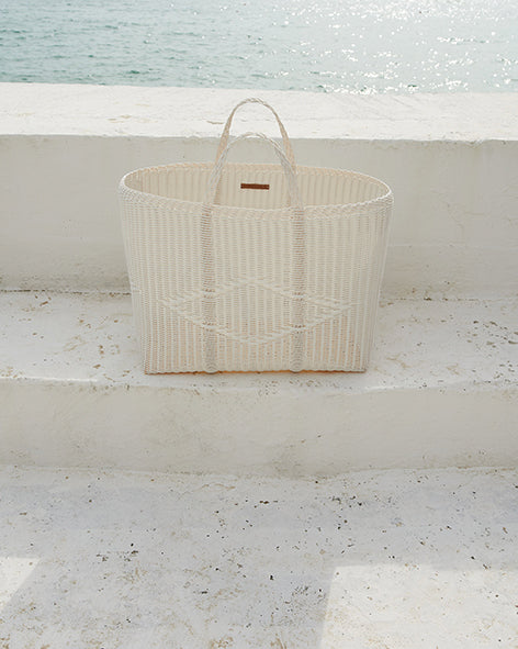 Basket, Extra Large- White