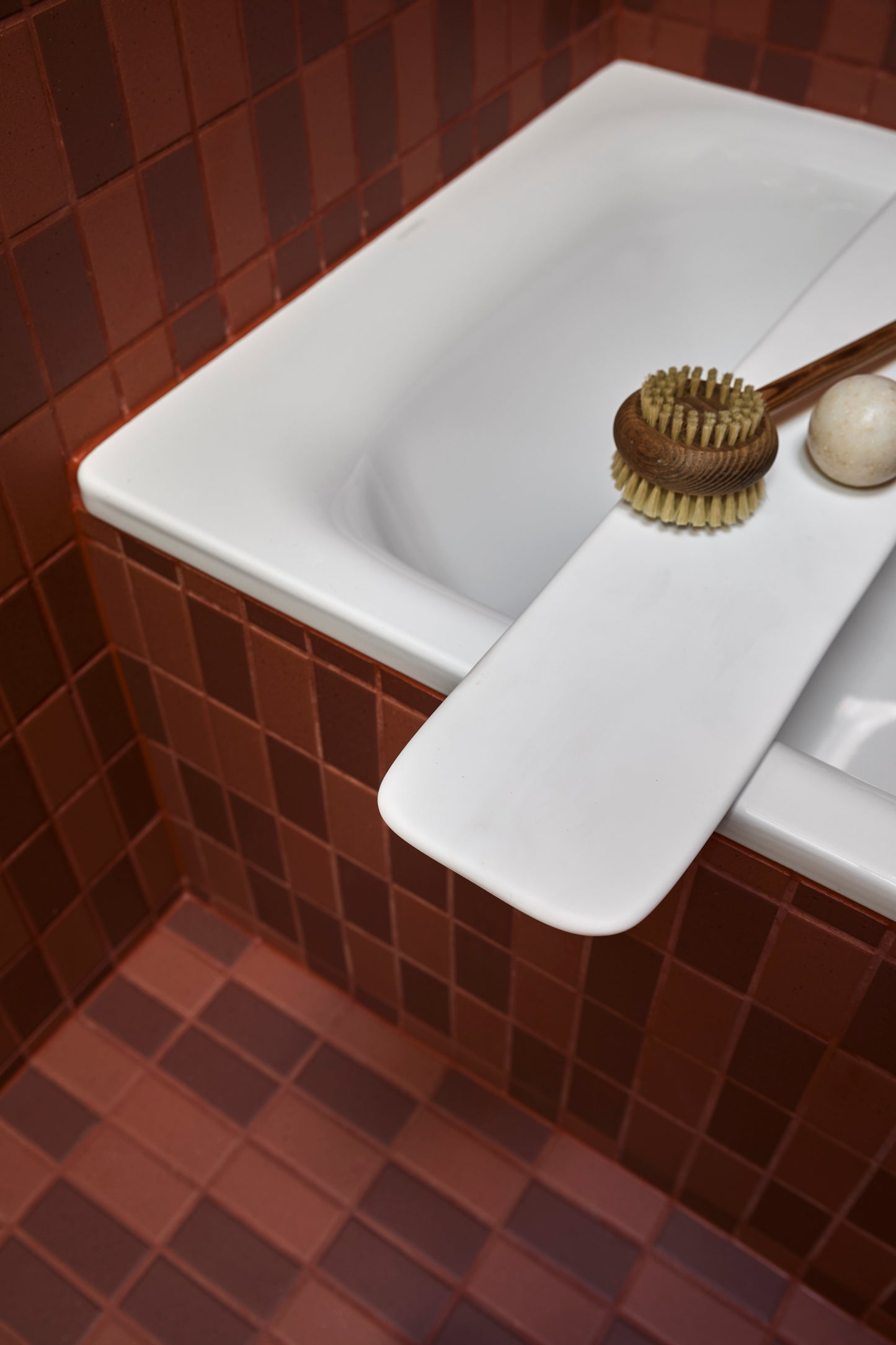 Bath Tray- Flat, White