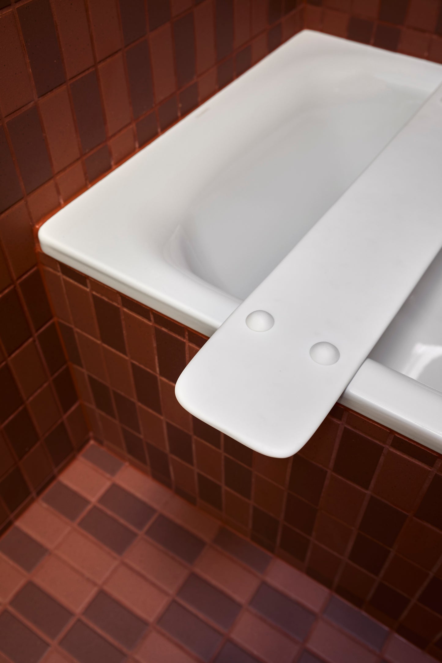 Bath Tray- Flat, White
