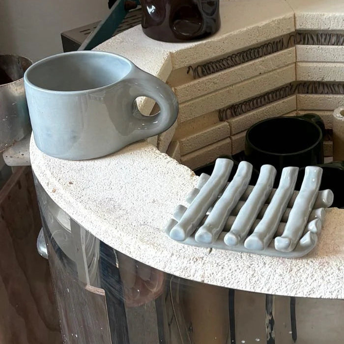 Grid Soap Dish- Steel