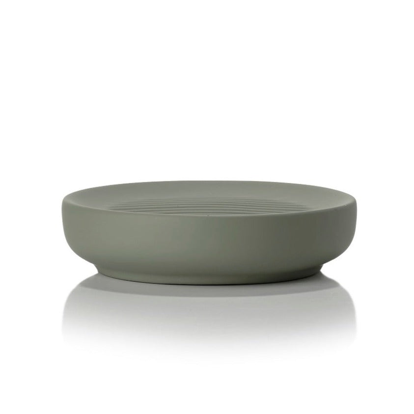 Ume Soap Dish- Olive Green