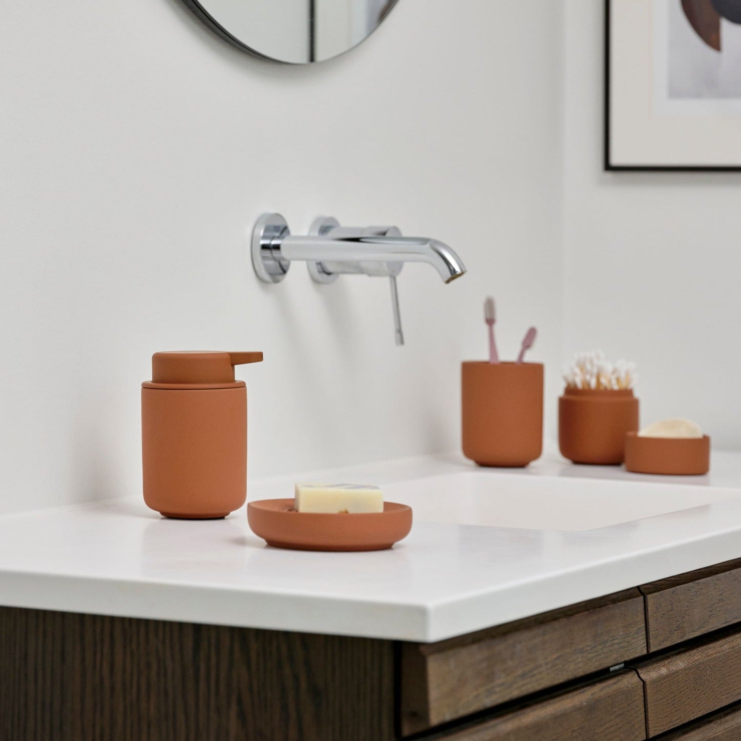 Ume Soap Dish- Terracotta