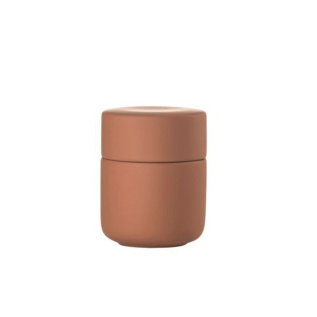 Ume Jar with Lid- Terracotta