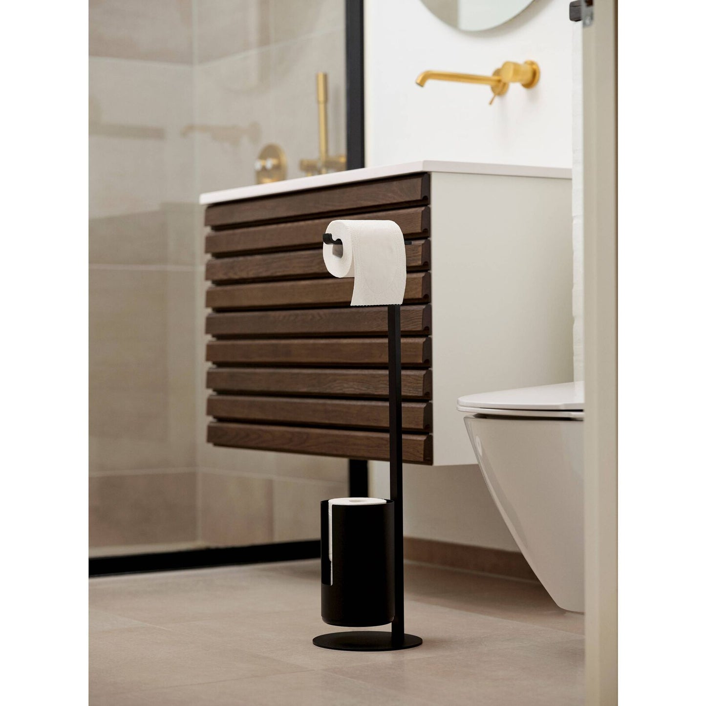 Rim Toilet Butler- Black