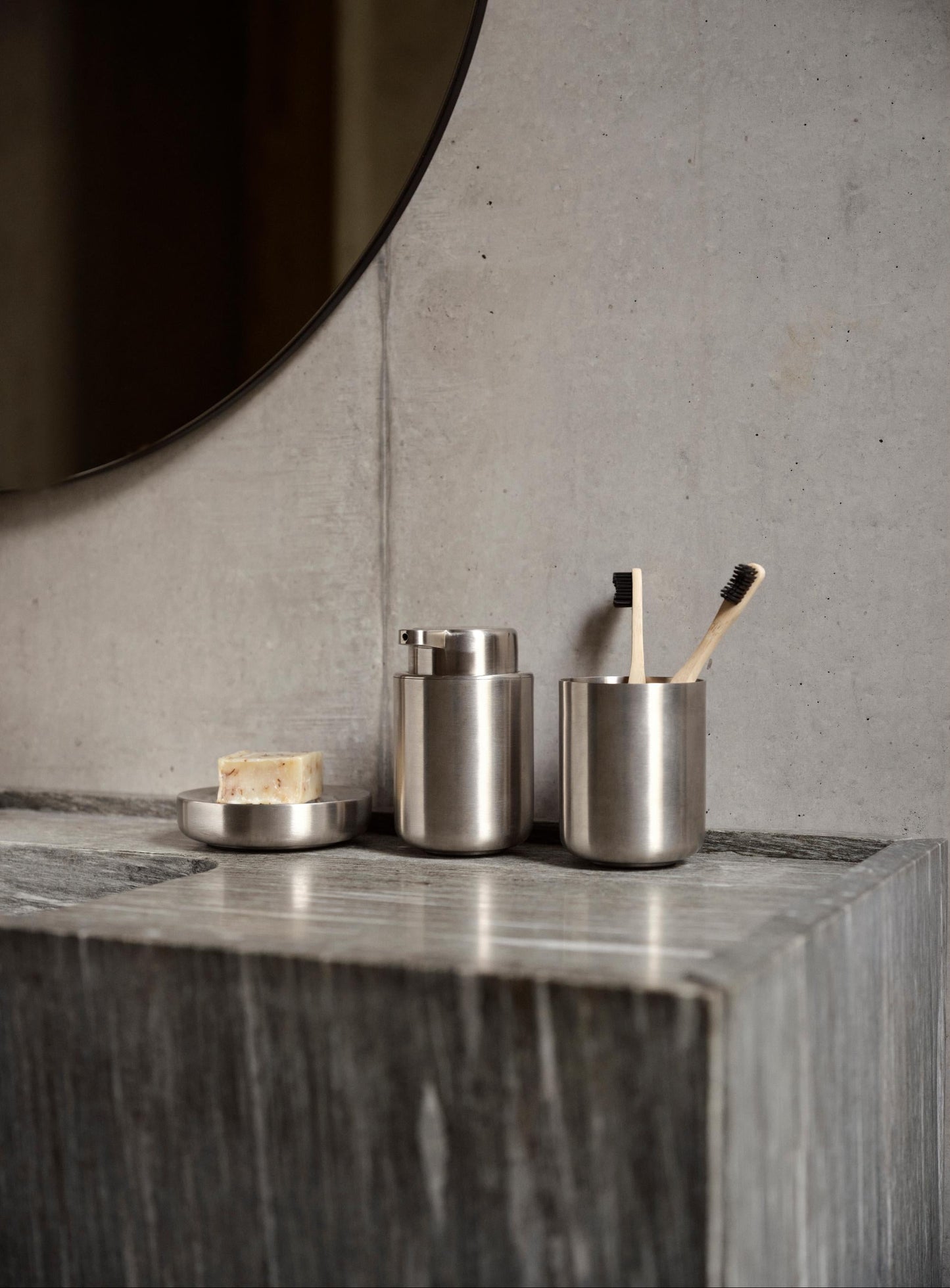 Ume Soap Dish- Steel