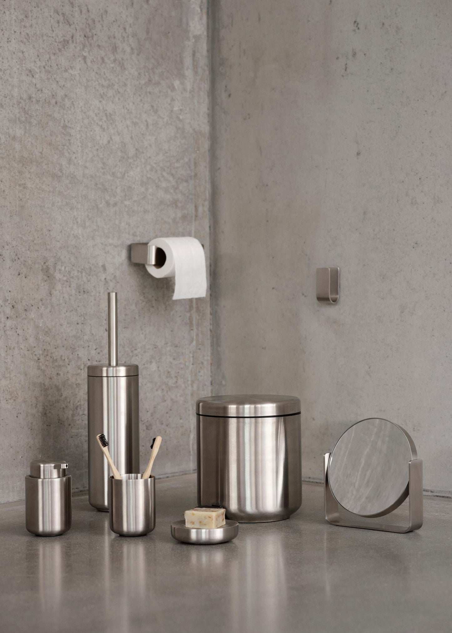 Ume Toothbrush Holder- Steel