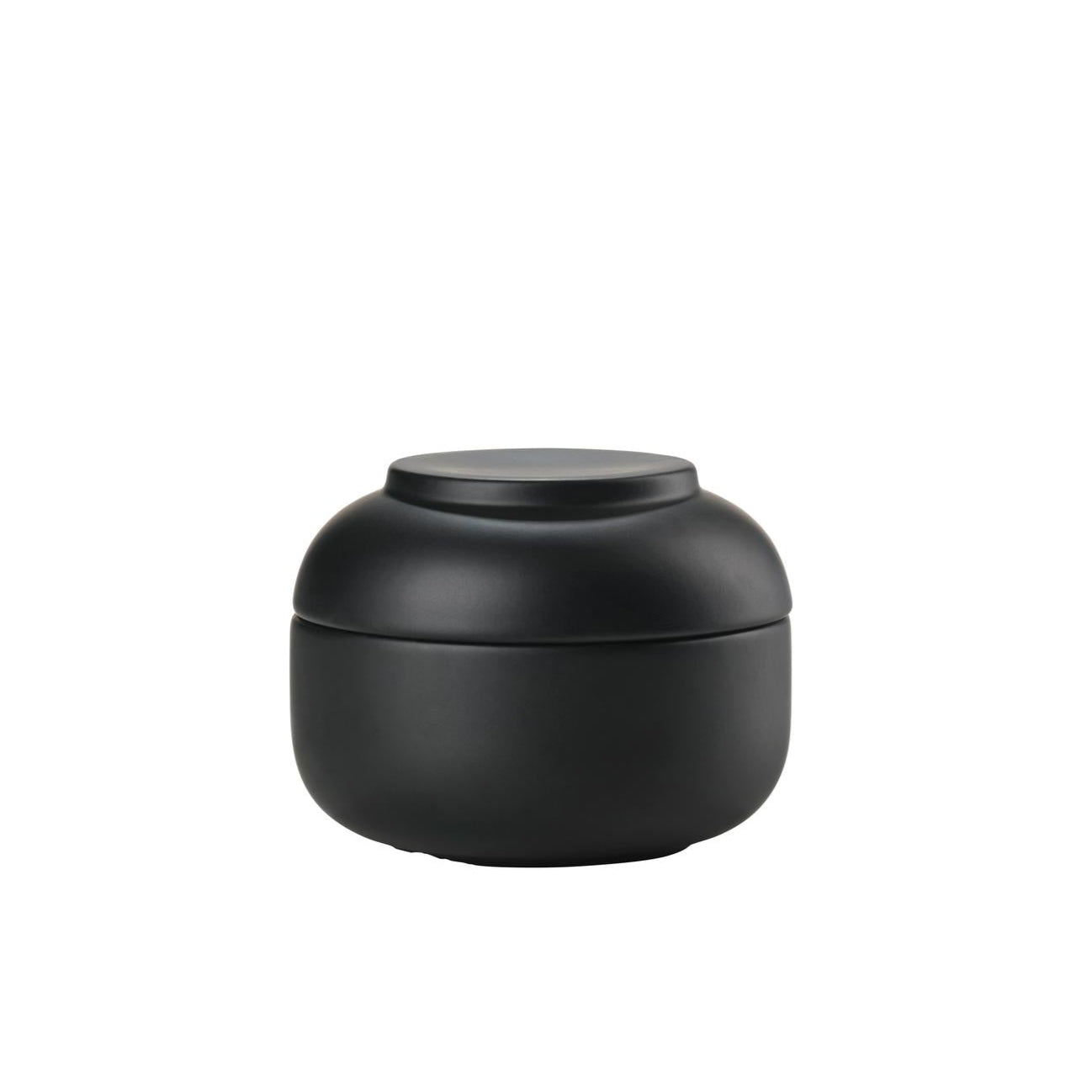 Sensu Jar w/ Lid- D10 x H7.5cm- Black