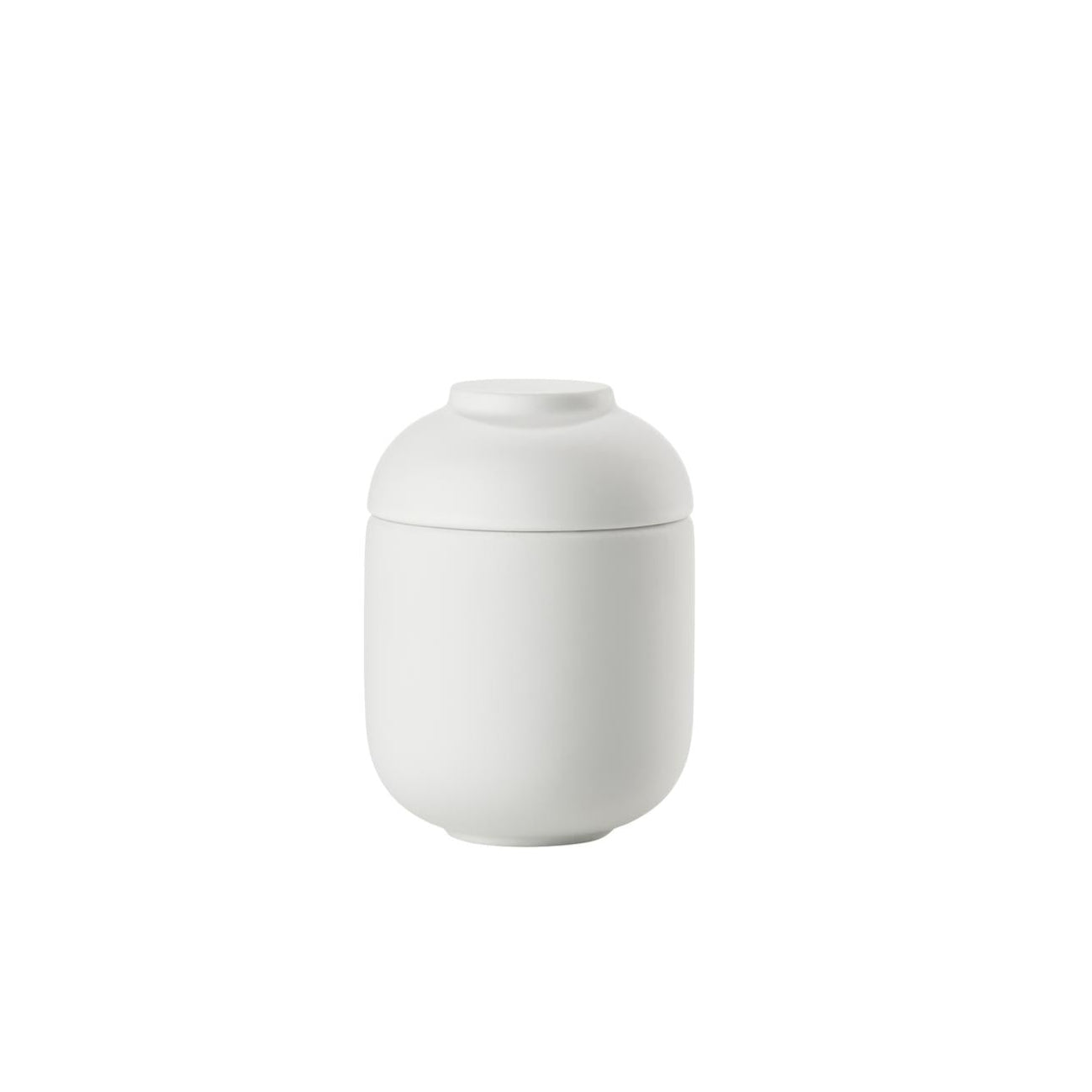 Sensu Jar w/ Lid- D6.5 x 9cm- White