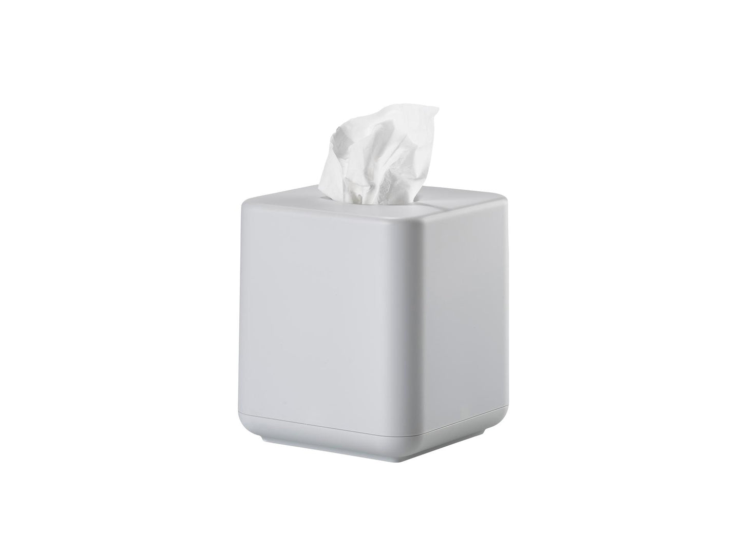 Ume Tissue Box, Square- Soft Grey