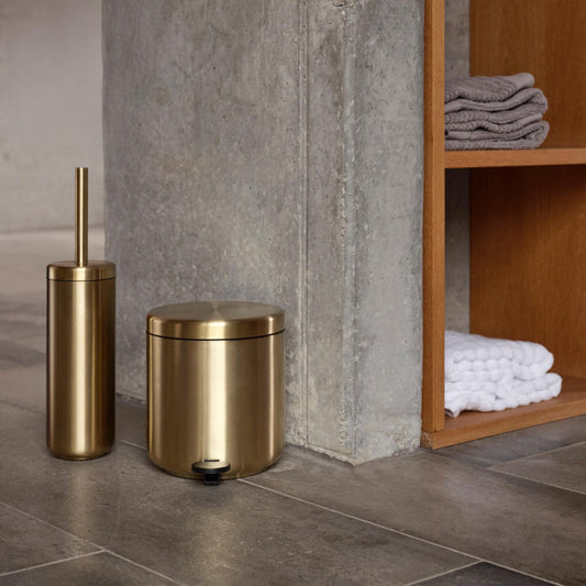 Ume Pedal Bin- Brass