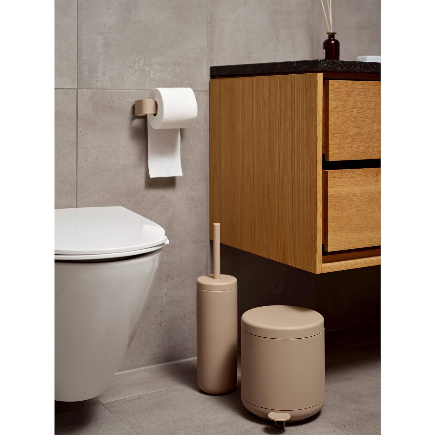 Ume Pedal Bin- Camel