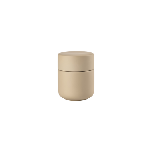 Ume Jar with Lid- Camel