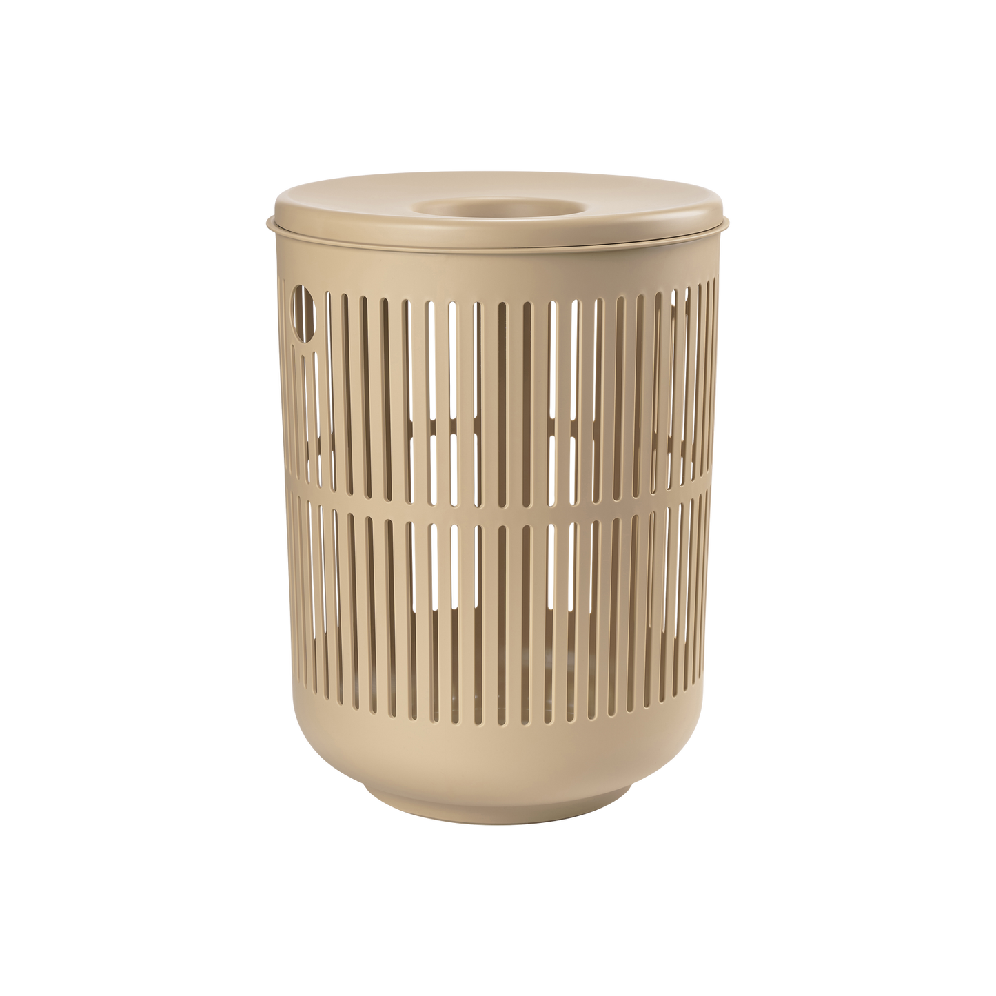 Ume Laundry Basket w/ Lid- Camel