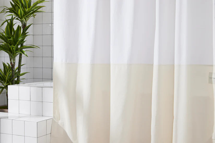 Orient Shower Curtain- Sand