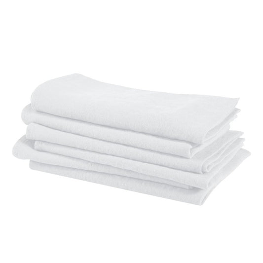 Waffle Face Cloth- Optic White