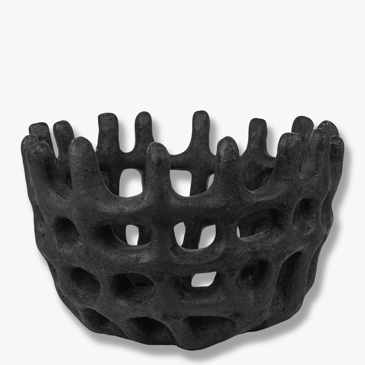 Art Piece Braided Bowl- Black