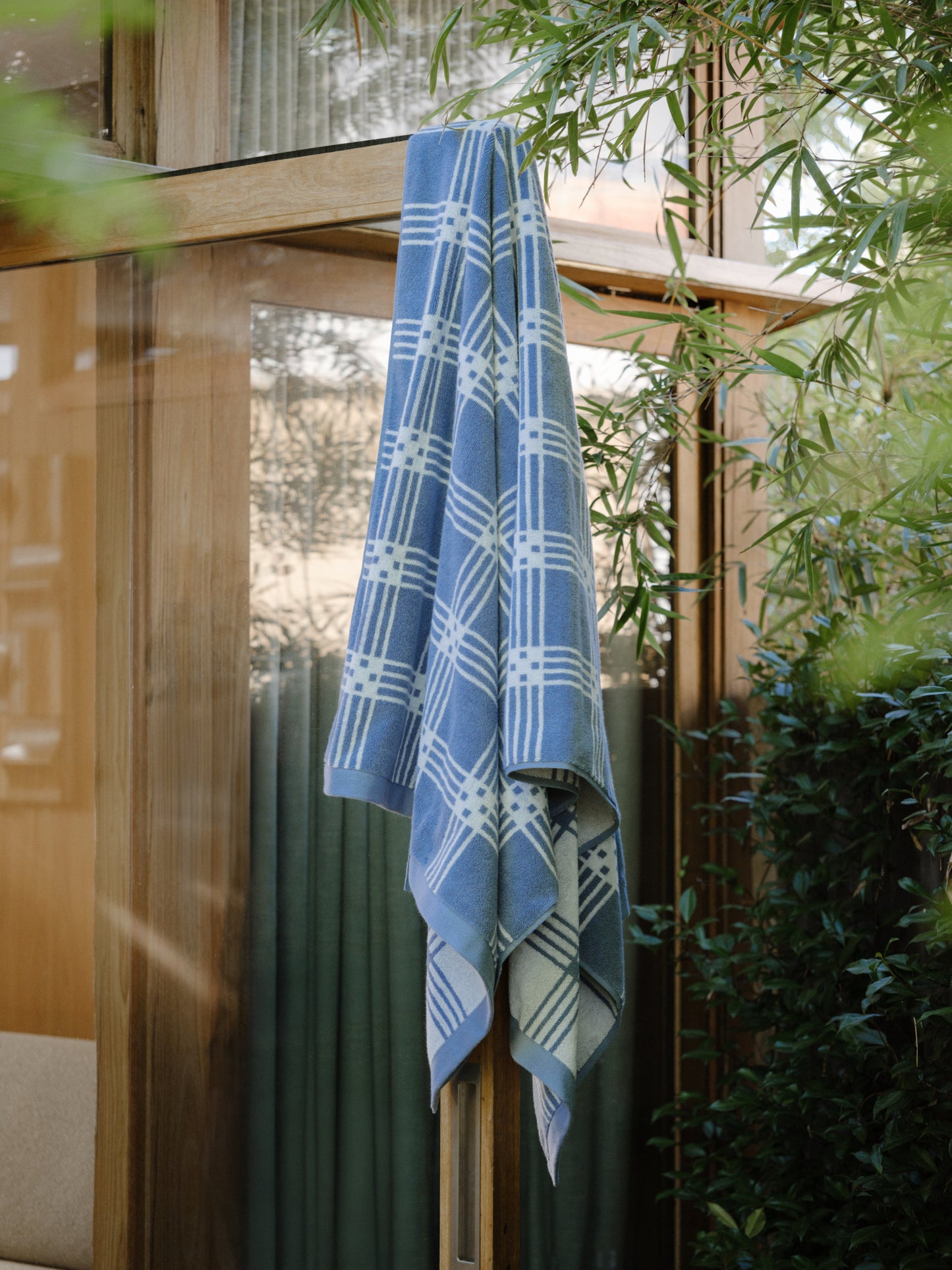 Frisa Pool Towel- Celeste & Chalk