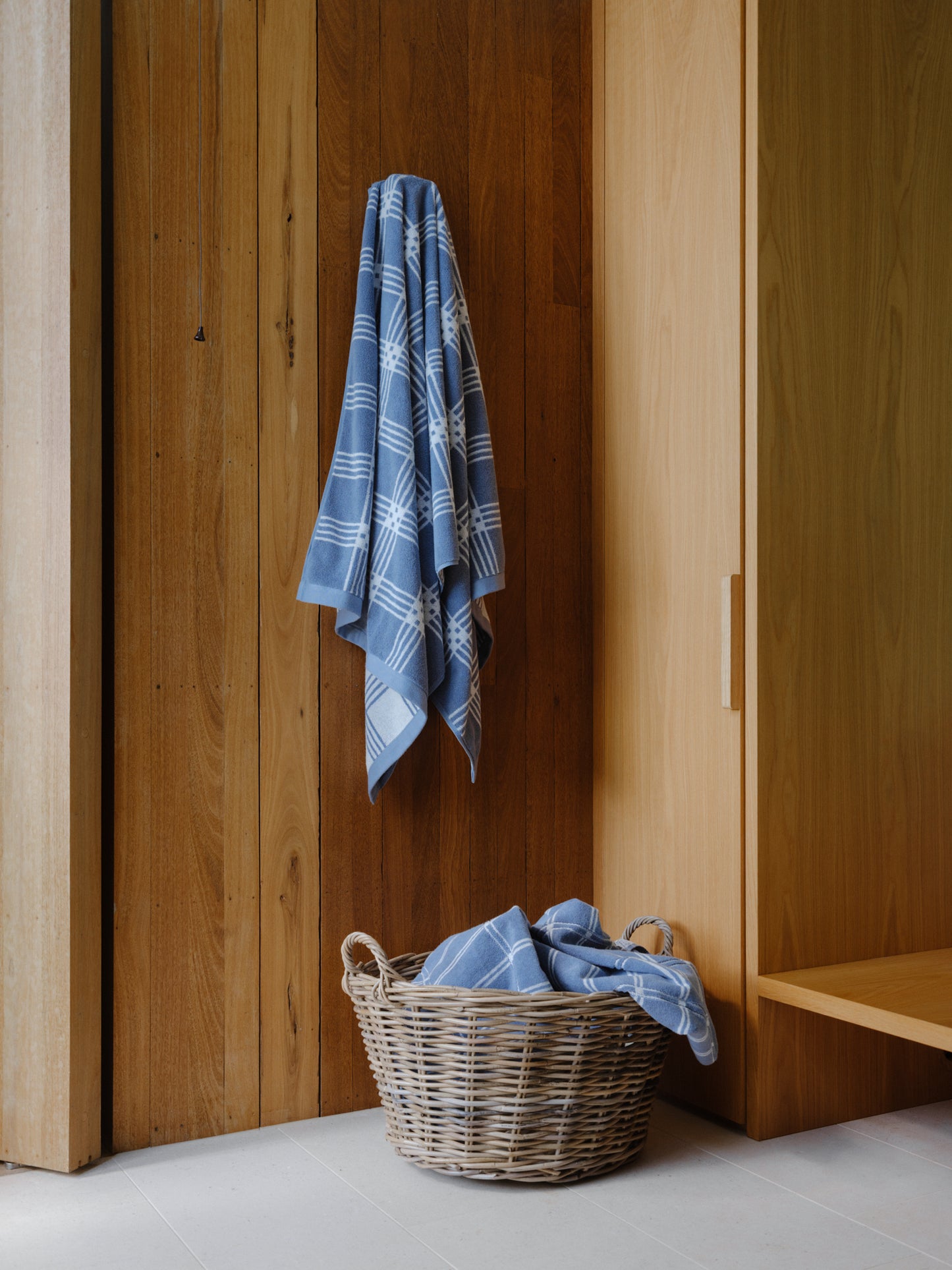 Sorn Bath Towel- Celeste & Chalk