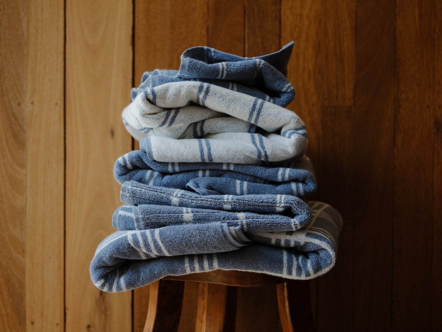 Devon Bath Mat- Celeste & Chalk