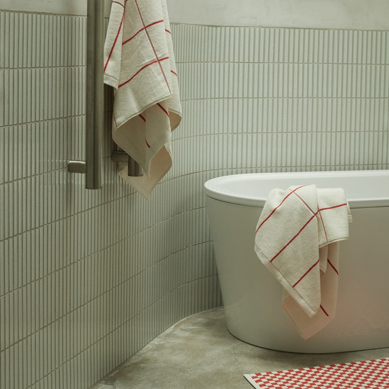 Bethell Bath Towel- Paloma Sun & Ecru