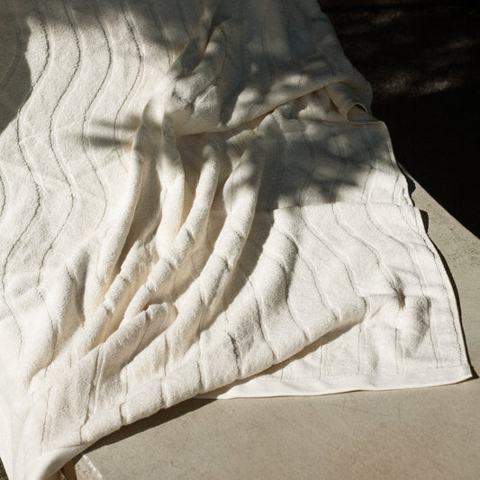 Johanna Bath Sheet- Ivory