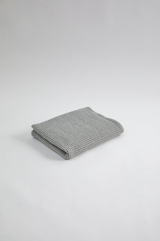 Waffle XL Bath Mat- Cloud Grey