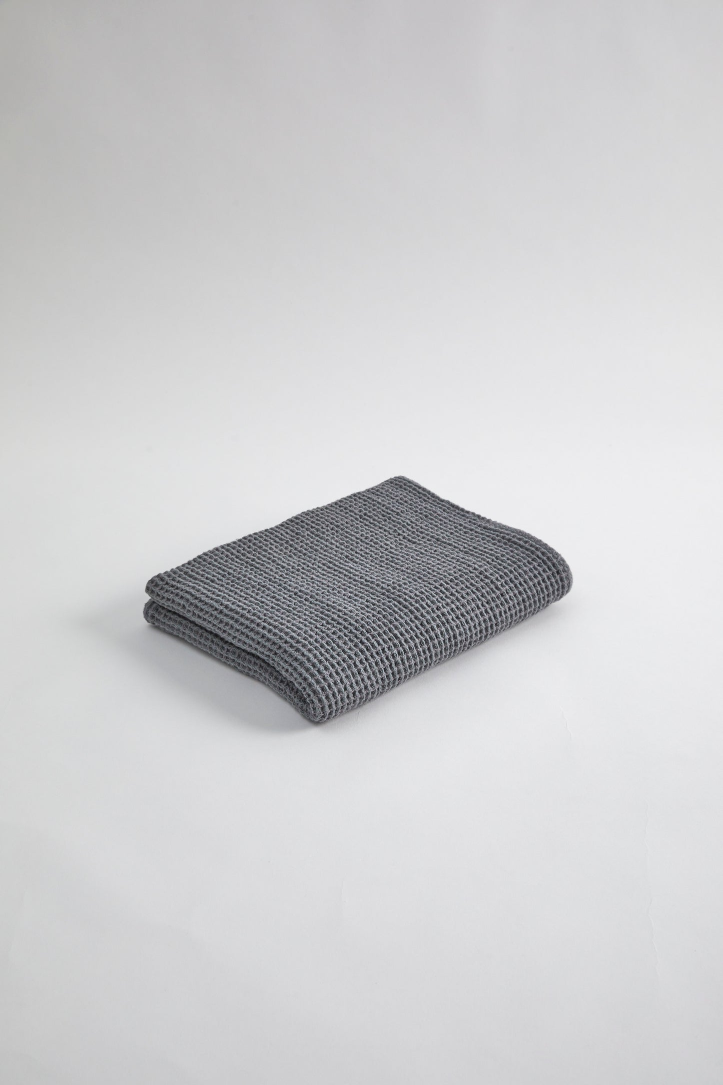 Waffle XL Bath Mat- Real Grey