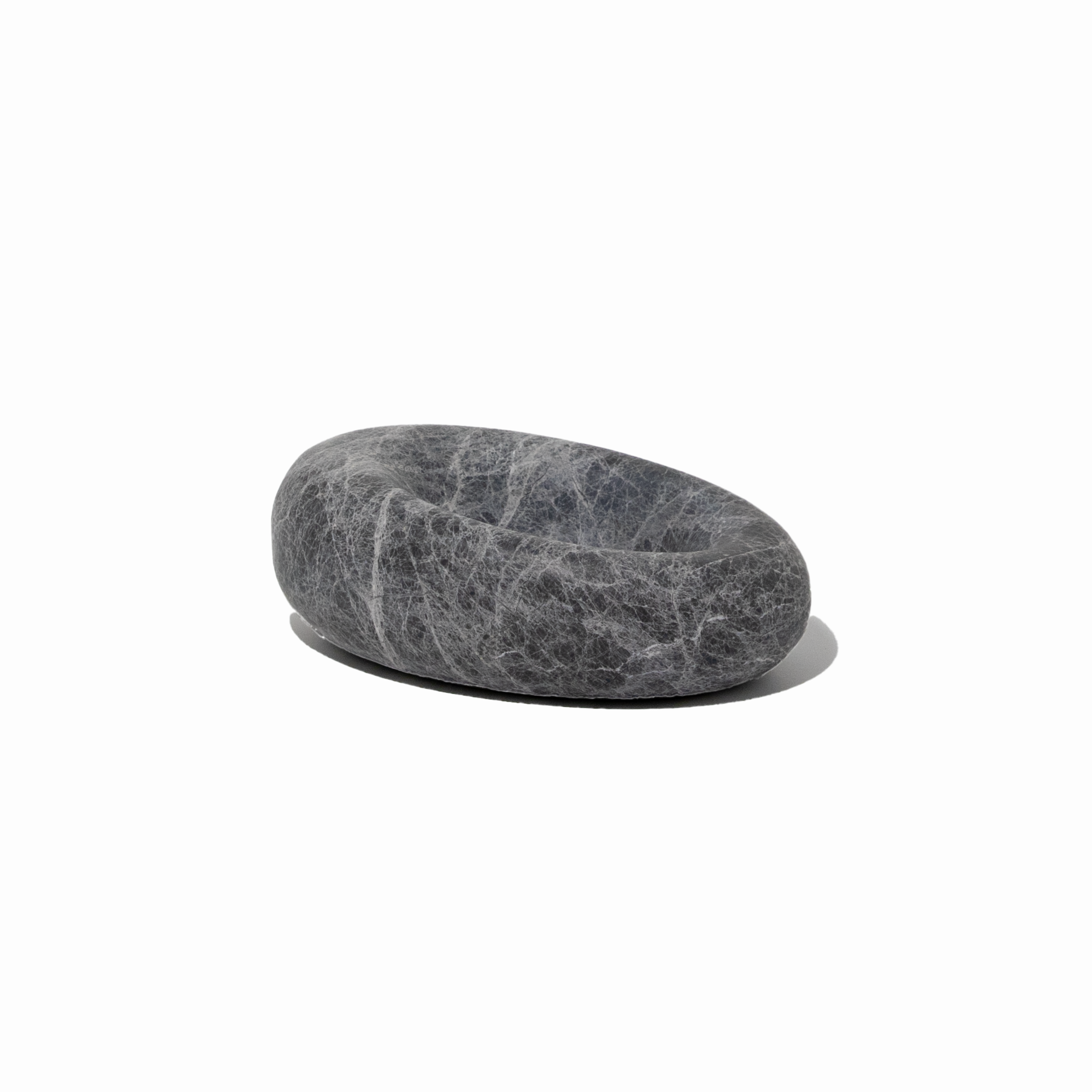 Eclipse Small Sculpted Bowl- Tundra Grey