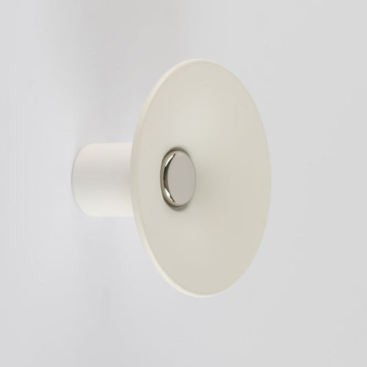 Lulu Hook 80mm- White/Polished