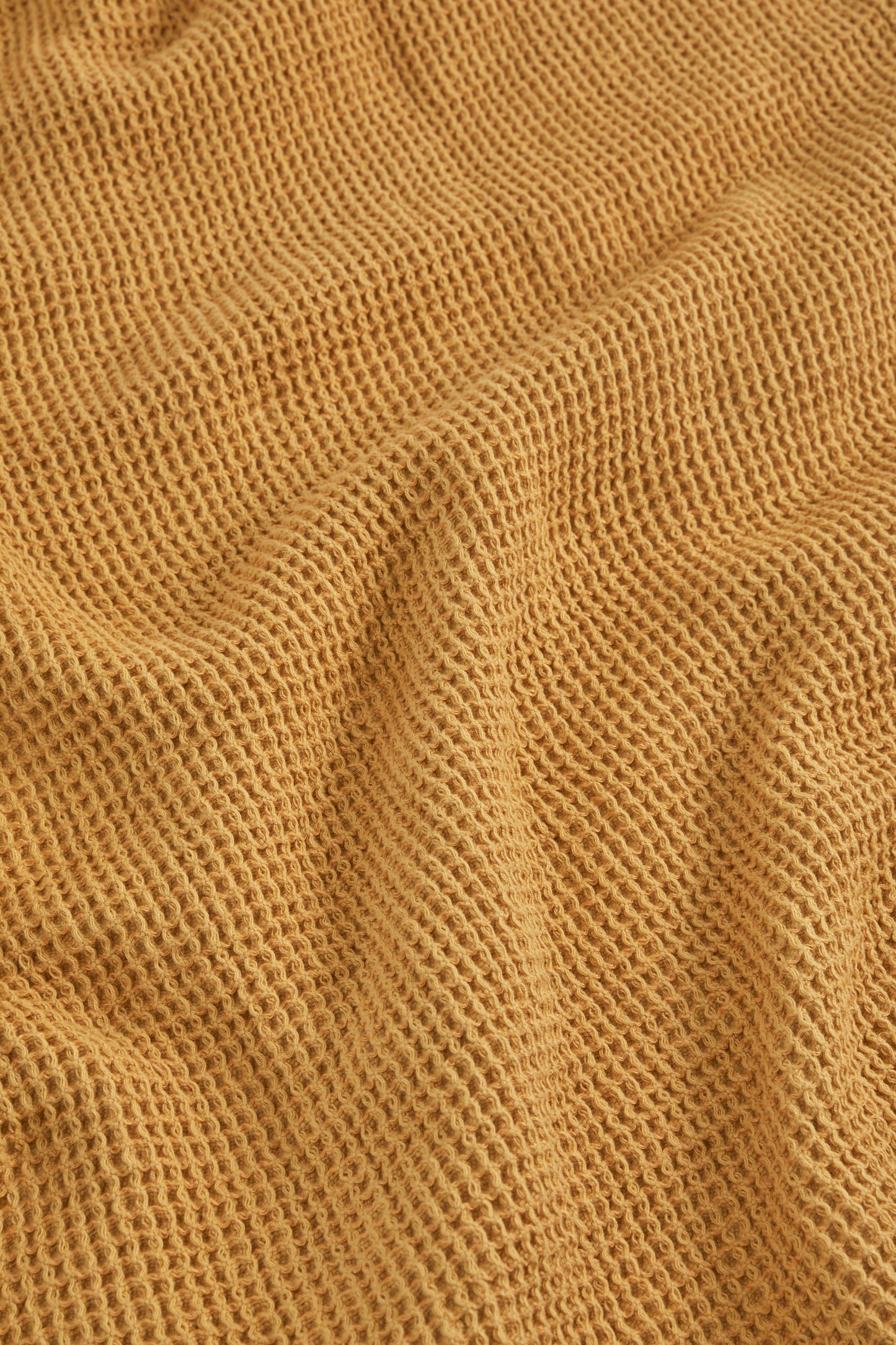 Waffle XL Bath Towel- Honey