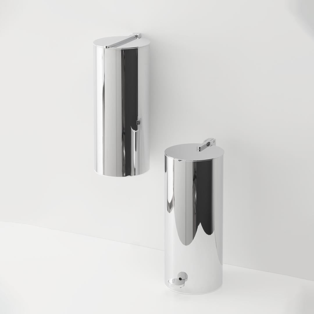 Bin 3 Pedal Bin- Chrome