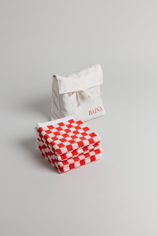 Face Cloth Gift Set 02- Paloma Sun & Ecru