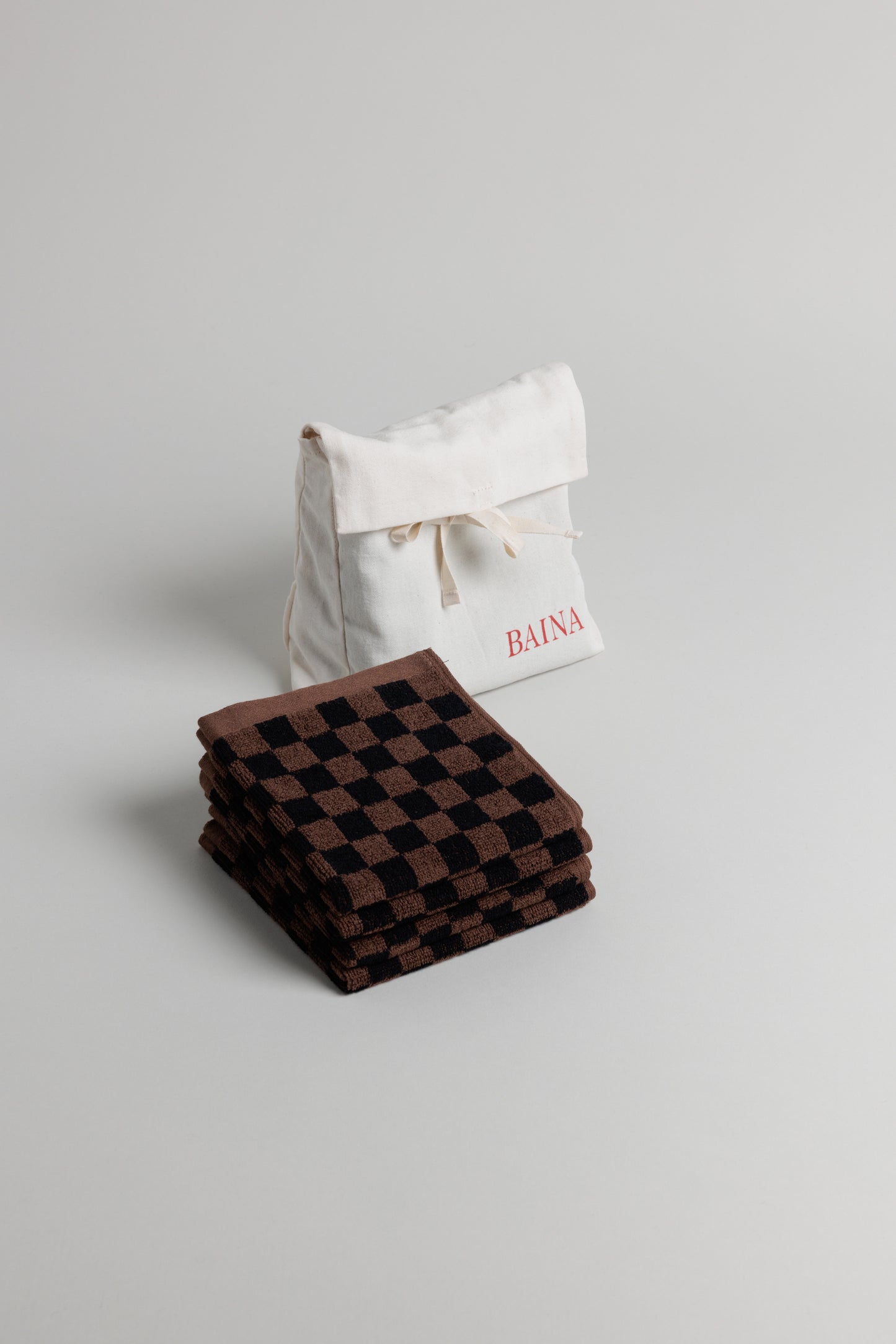Face Cloth Gift Set 04- Tabac & Noir
