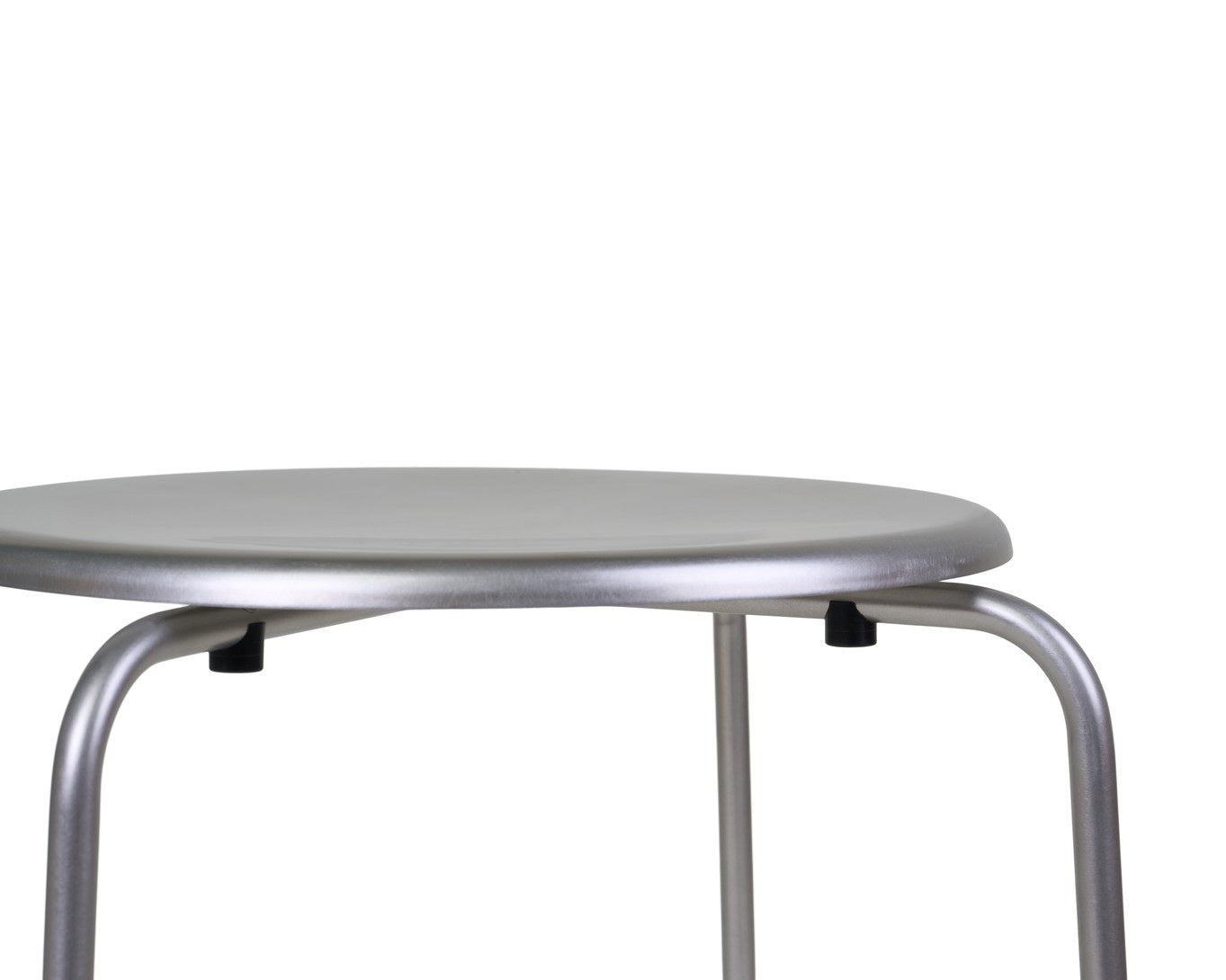 Petit Rond Stool- Stainless Steel