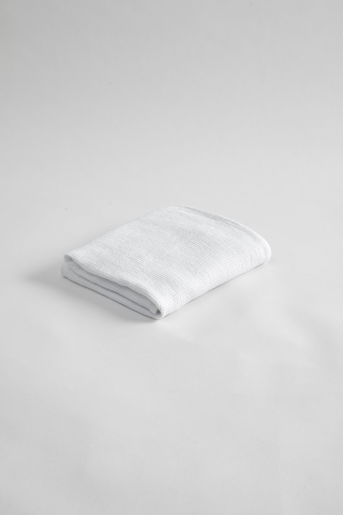 Waffle Hand Towel- Optic White