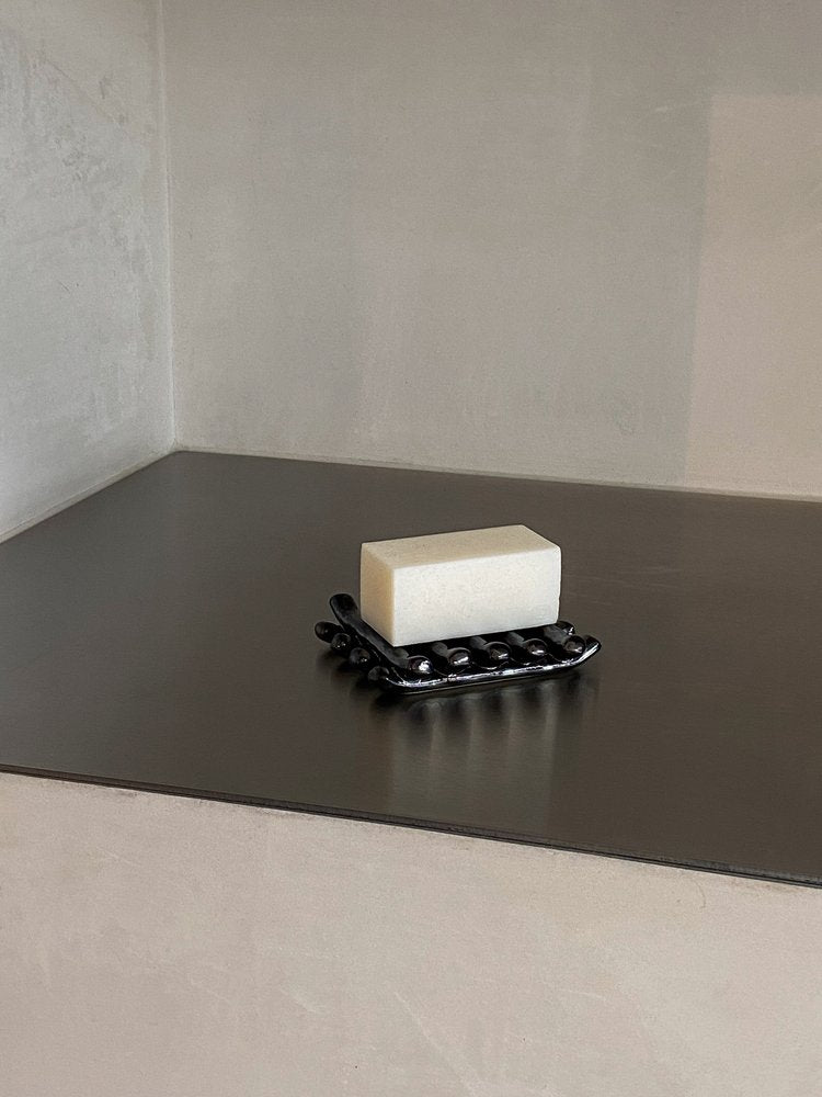 Grid Soap Dish- Chrome