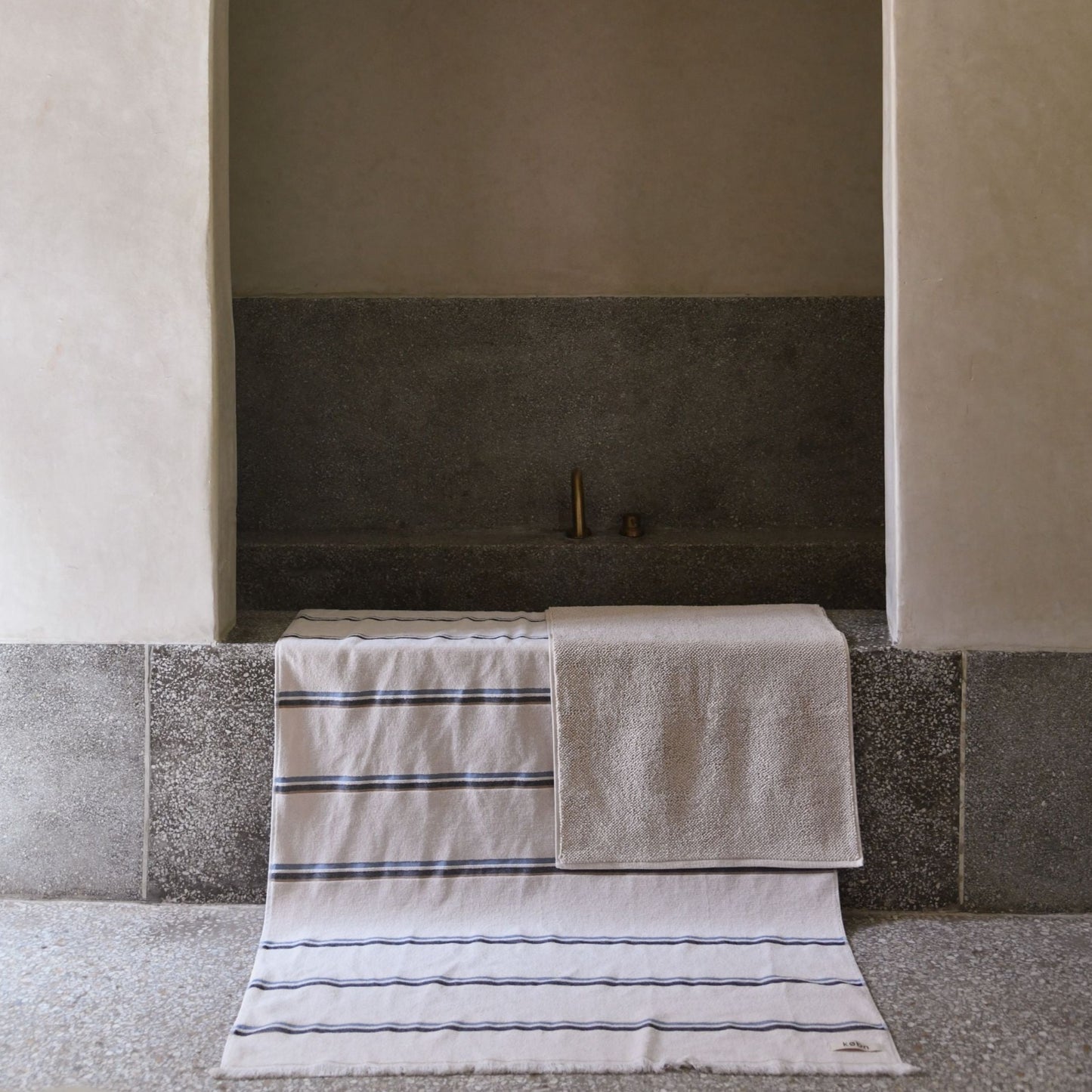 Ecru Bath Mat