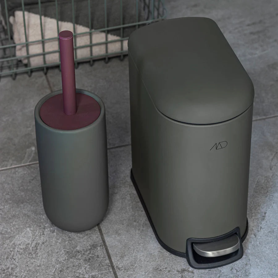 MINI-WALTHER Pedal Bin- Dark Olive