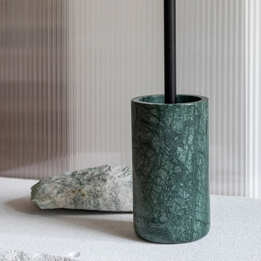Marble Toilet Brush- Dark Forest