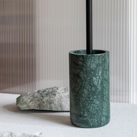 Marble Toilet Brush- Dark Forest