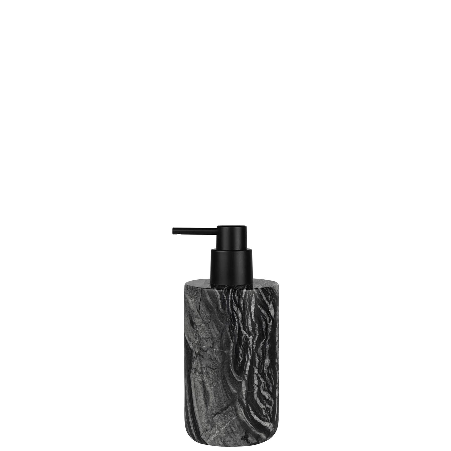 Marble Dispenser, Tall- Black/Grey