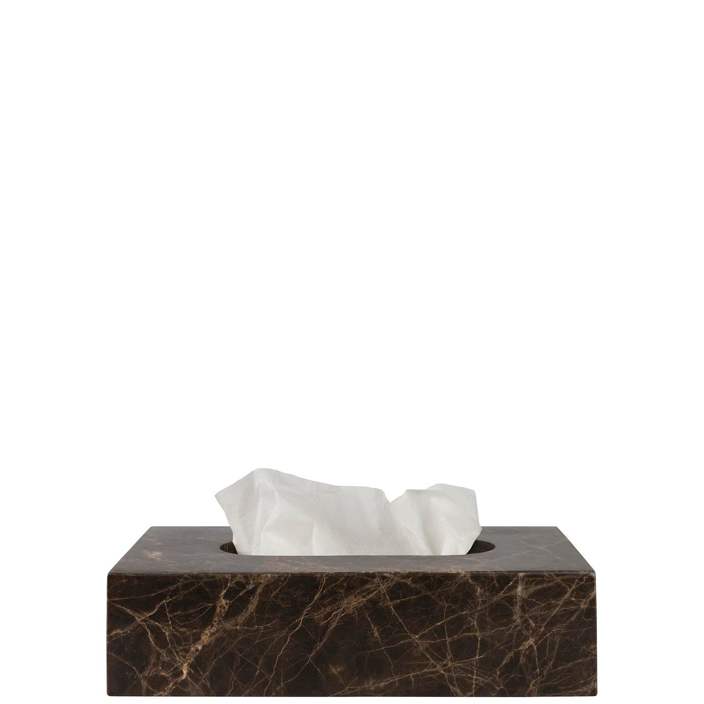 Marble tissue cover- Brown