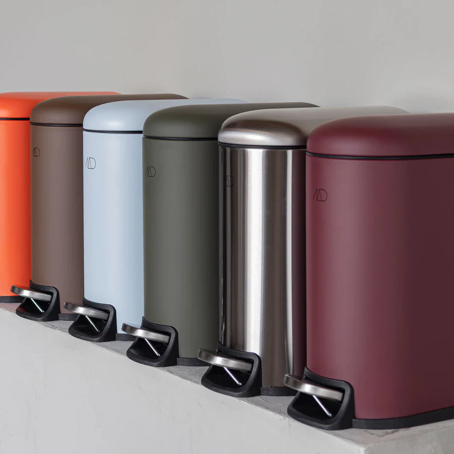 MINI-WALTHER Pedal Bin- Dark Olive