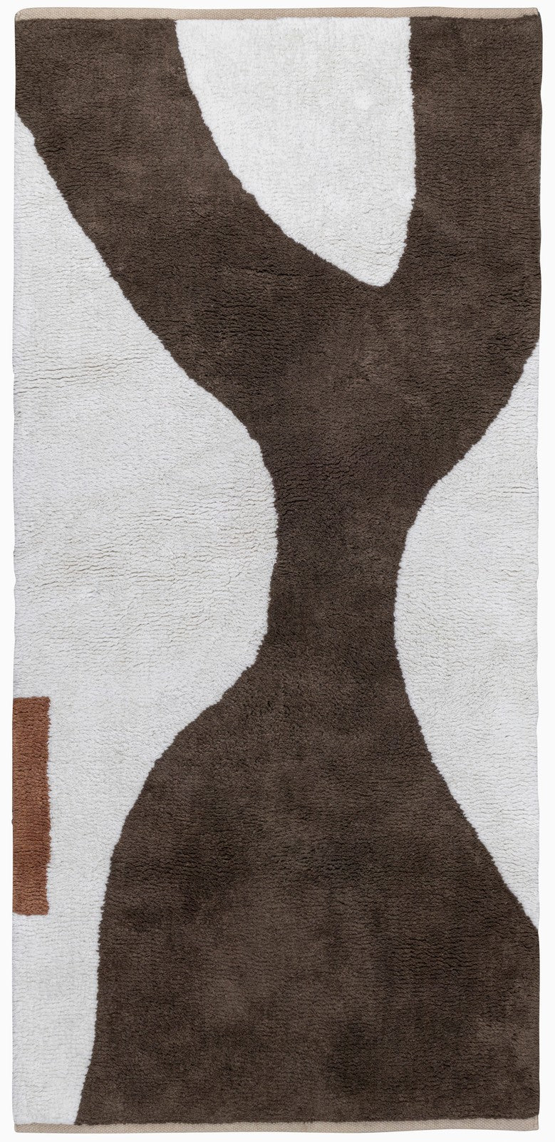 Figura Rug, Medium- Brown