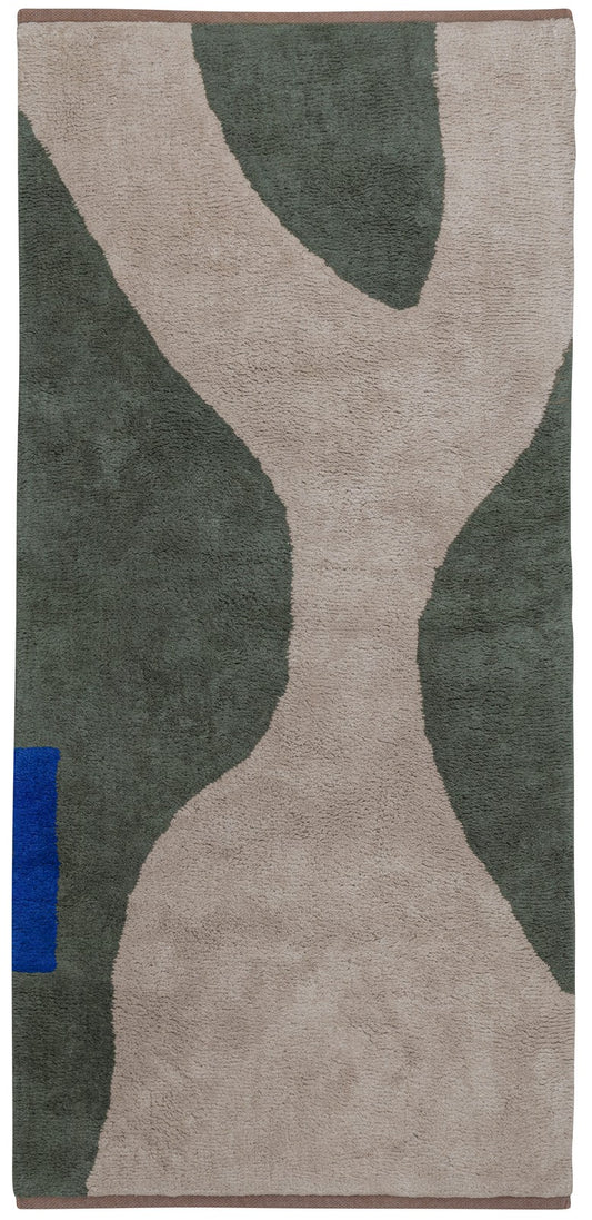 Figura Rug, Medium- Dark Olive