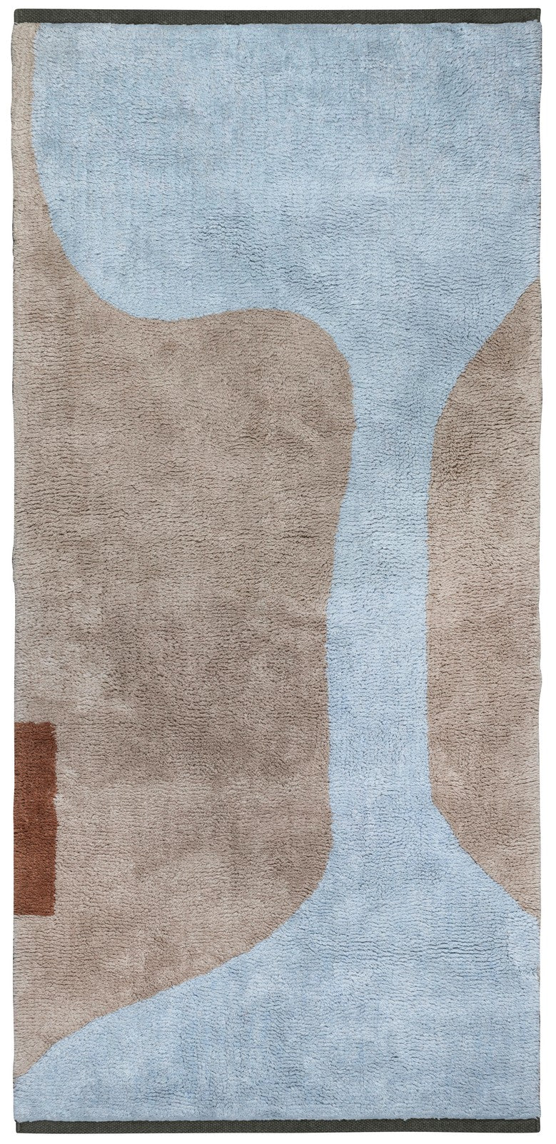 Figura Rug, Medium- Light Blue