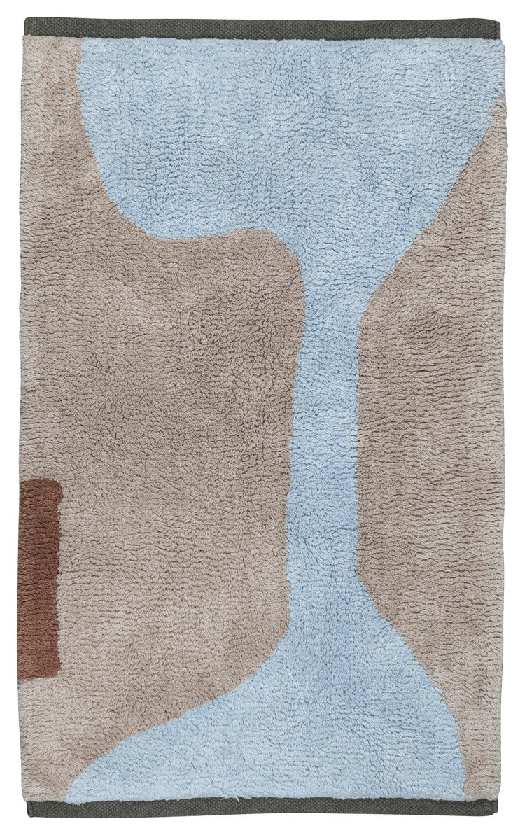 Figura Rug, Small- Light Blue